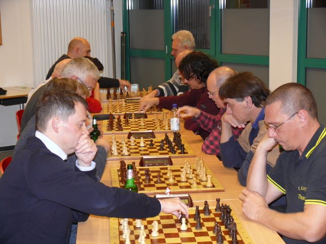 Das Starterfeld in der letzten Runde...