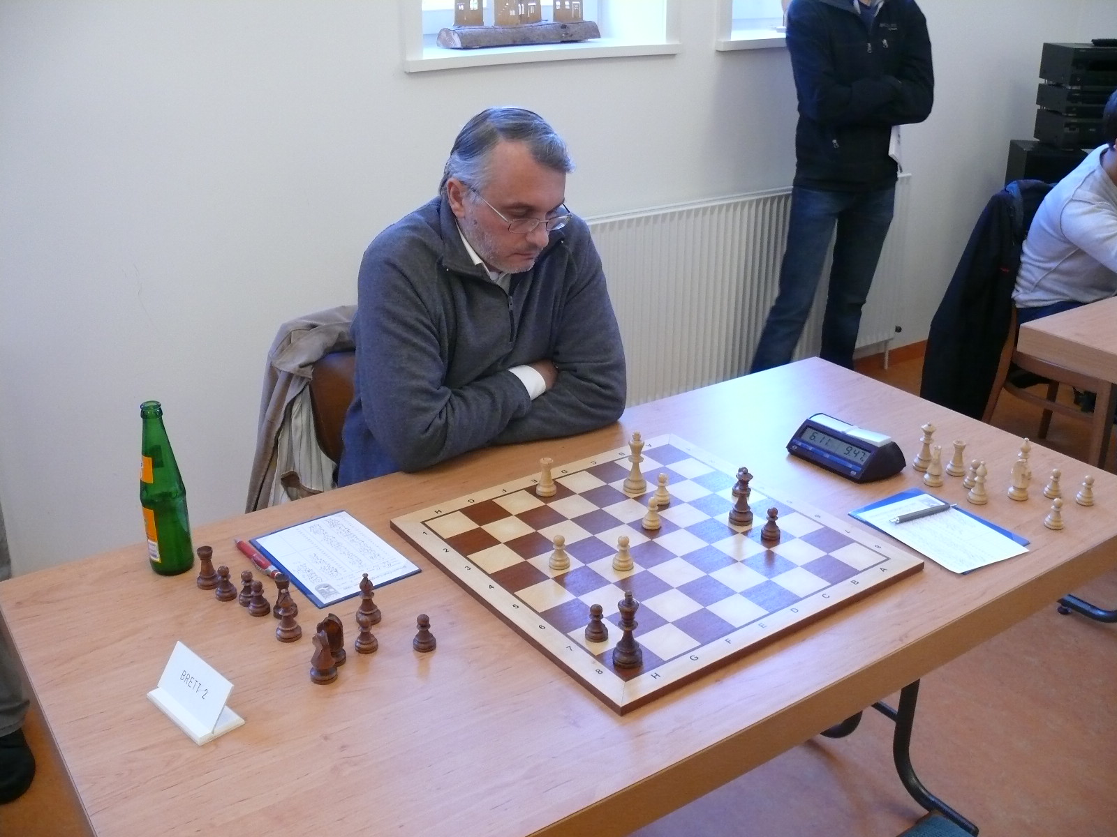 Bekim an Brett 2 mit der überraschenden Niederlage...