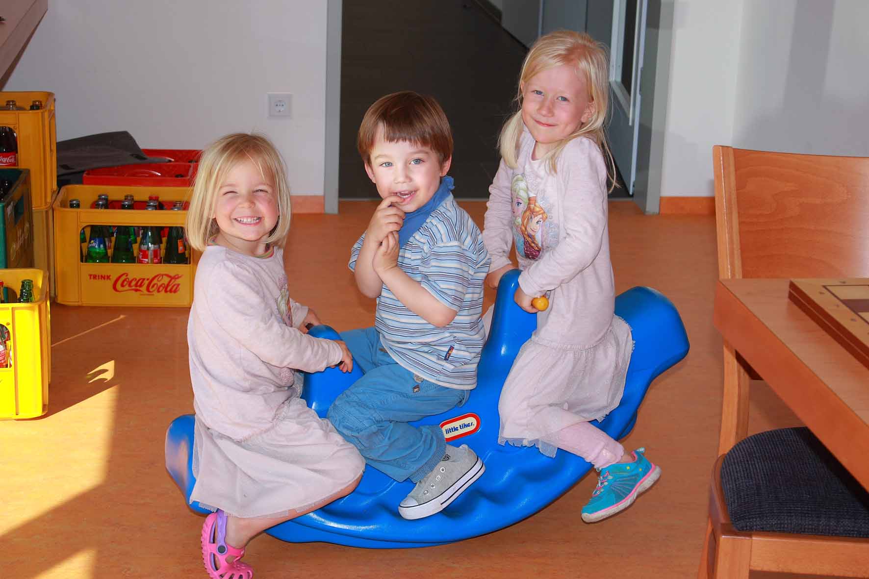 Familienfest zum Saisonabschluss (auch die Kleinen hatten deutlich ihren Spaß)